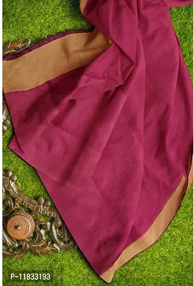 Beautiful Cotton Silk Saree with Blouse Piece-thumb0