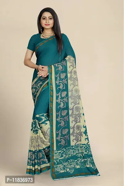 Beautiful Georgette Saree with Blouse Piece