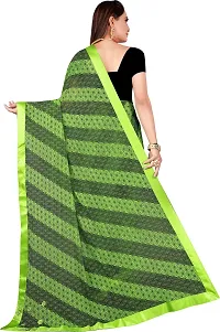 Beautiful Cotton Blend Saree with Blouse piece-thumb3