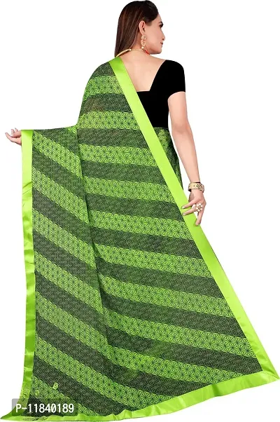 Beautiful Cotton Blend Saree with Blouse piece-thumb4