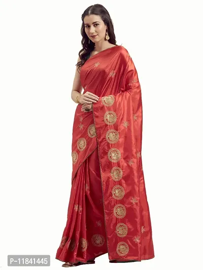 Beautiful Velvet Saree with Blouse piece-thumb0