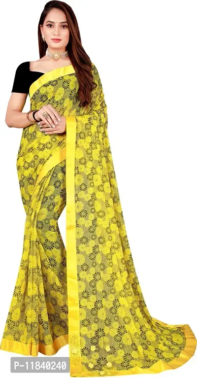 Beautiful Cotton Blend Saree with Blouse piece