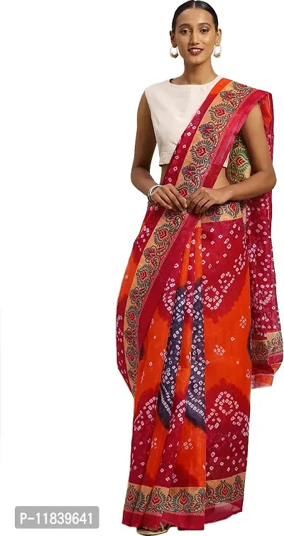 Beautiful Art Silk Saree with Blouse piece