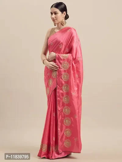 Beautiful Cotton Silk Saree with Blouse piece-thumb4