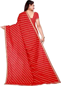 Beautiful Art Silk Saree with Blouse piece-thumb3