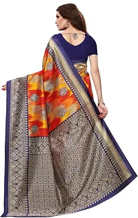 Beautiful Art Silk Saree with Blouse piece-thumb3