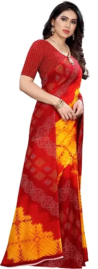 Beautiful Georgette Saree with Blouse piece-thumb2