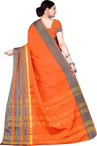 Beautiful Cotton Silk Saree with Blouse piece-thumb2