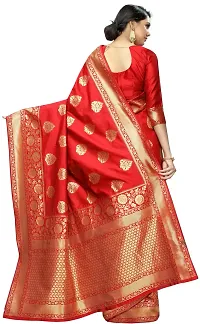 Beautiful Art Silk Saree with Blouse piece-thumb2