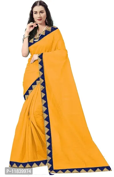 Beautiful Art Silk Saree with Blouse piece-thumb0