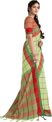 Beautiful Art Silk Saree with Blouse piece-thumb3