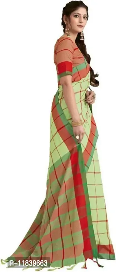 Beautiful Art Silk Saree with Blouse piece-thumb4