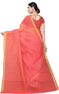 Beautiful Art Silk Saree with Blouse piece-thumb1