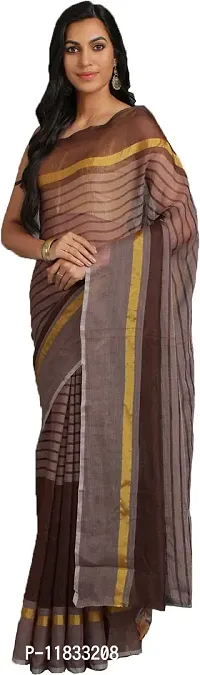 Beautiful Art Silk Saree with Blouse Piece-thumb0