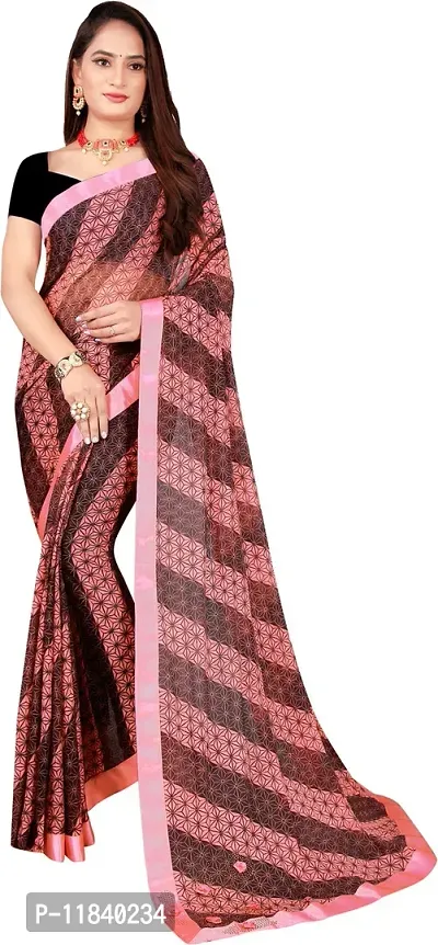 Beautiful Cotton Blend Saree with Blouse piece