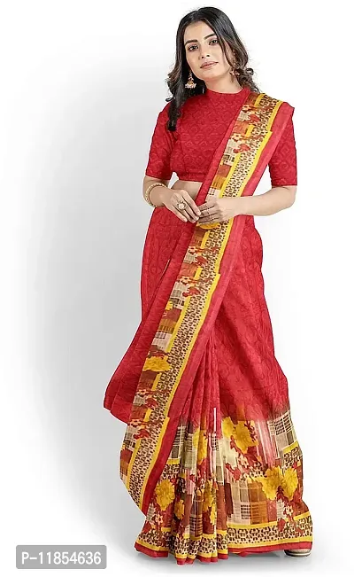 Beautiful Georgette Saree with Blouse piece-thumb0