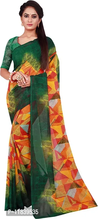 Beautiful Georgette Saree with Blouse piece