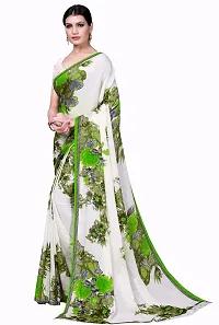 Beautiful Art Silk Saree with Blouse piece-thumb1