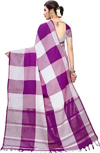 Beautiful Art Silk Saree with Blouse Piece-thumb1