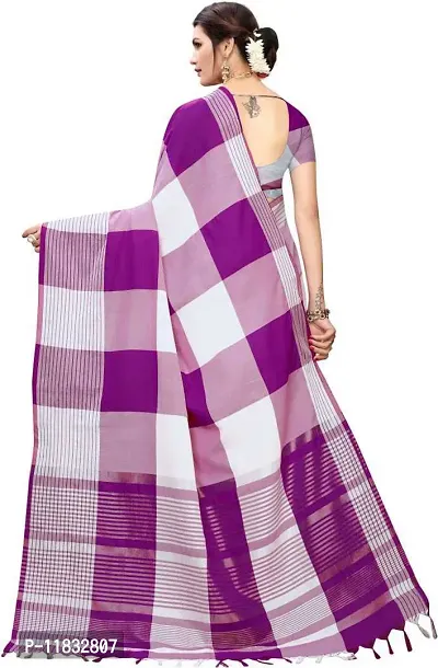 Beautiful Art Silk Saree with Blouse Piece-thumb2