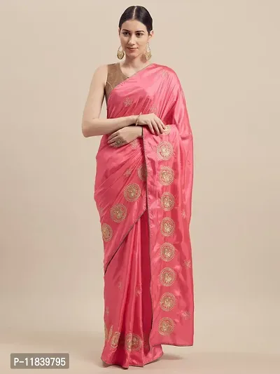 Beautiful Cotton Silk Saree with Blouse piece-thumb0