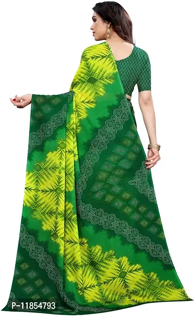 Beautiful Georgette Saree with Blouse piece-thumb4