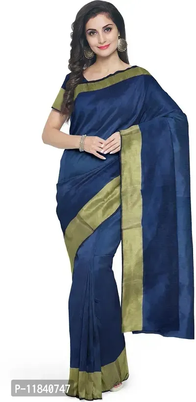 Beautiful Cotton Silk Saree with Blouse piece