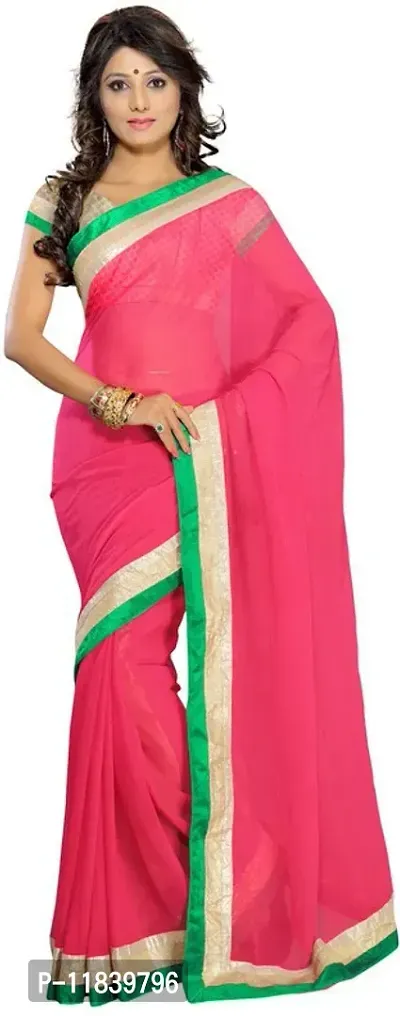 Beautiful Art Silk Saree with Blouse piece