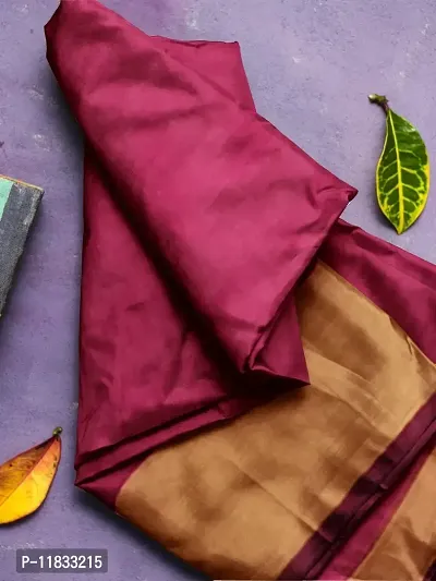 Beautiful Cotton Silk Saree with Blouse Piece-thumb0