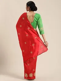 Beautiful Cotton Silk Saree with Blouse piece-thumb3