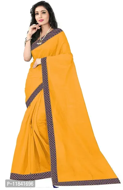 Beautiful Art Silk Saree With Blouse Piece Pack Of 2-thumb3