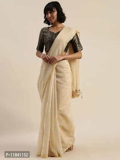 Beautiful Art Silk Saree with Blouse piece-thumb4