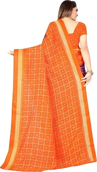 Beautiful Art Silk Saree with Blouse piece-thumb1