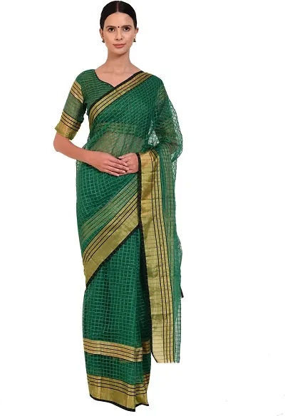 Stylish Art Silk Saree With Blouse Piece For Women