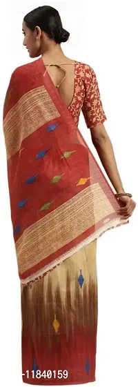 Beautiful Art Silk Saree with Blouse piece-thumb3