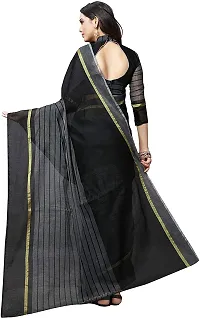 Beautiful Cotton Silk Saree with Blouse Piece-thumb1