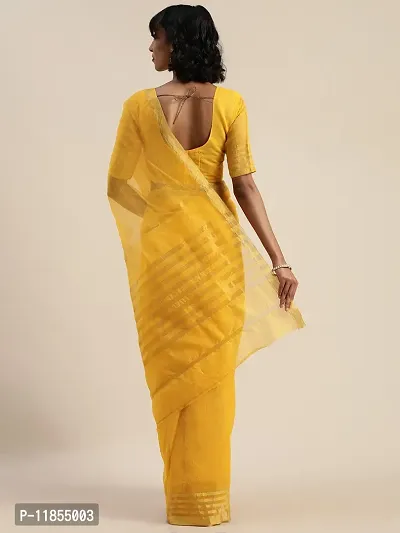 Beautiful Art Silk Saree with Blouse piece-thumb2