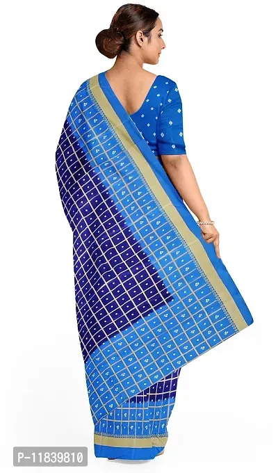 Beautiful Art Silk Saree with Blouse piece-thumb2