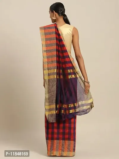 Beautiful Art Silk Saree with Blouse piece-thumb3