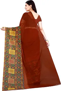 Beautiful Georgette Saree with Blouse Piece-thumb1