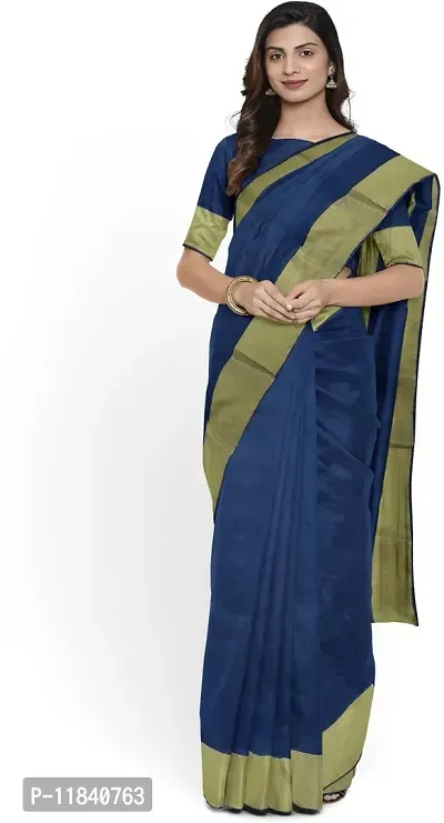 Beautiful Cotton Silk Saree with Blouse piece