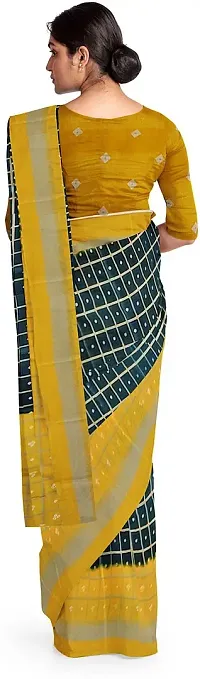 Beautiful Art Silk Saree with Blouse piece-thumb3