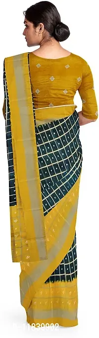 Beautiful Art Silk Saree with Blouse piece-thumb4