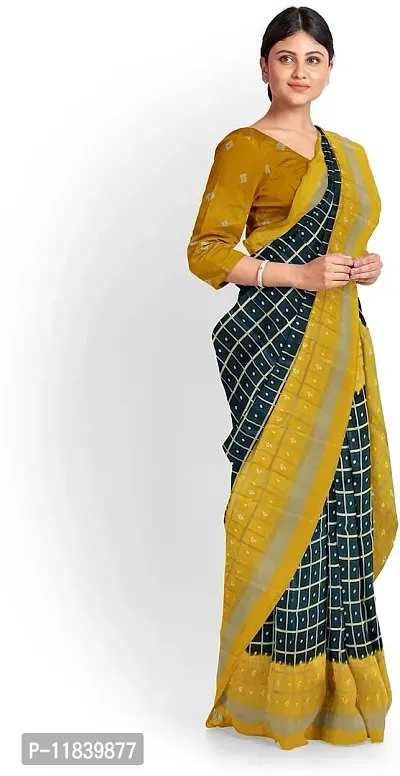 Beautiful Art Silk Saree with Blouse piece