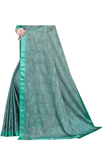 Beautiful Lycra Saree with Blouse Piece Pack Of 2-thumb1