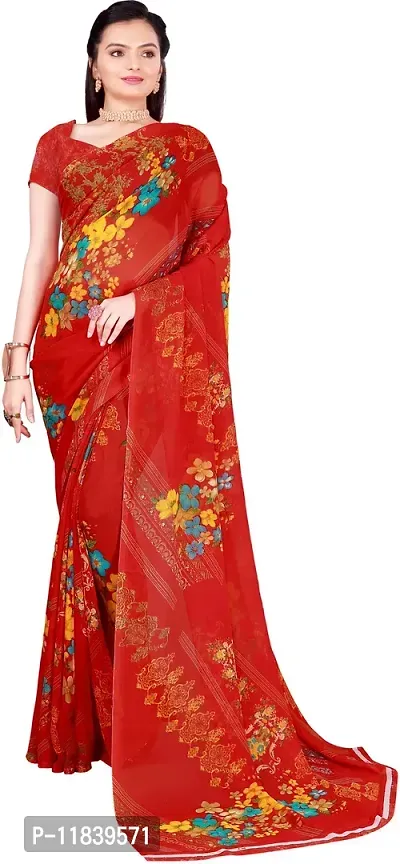 Beautiful Georgette Saree with Blouse piece