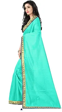 Beautiful Cotton Silk Saree with Blouse piece-thumb2