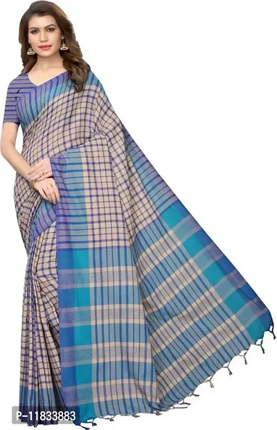 Beautiful Art Silk Saree with Blouse Piece