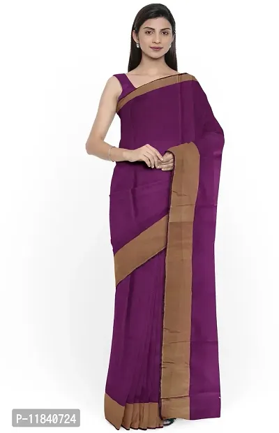 Beautiful Cotton Silk Saree with Blouse piece-thumb0