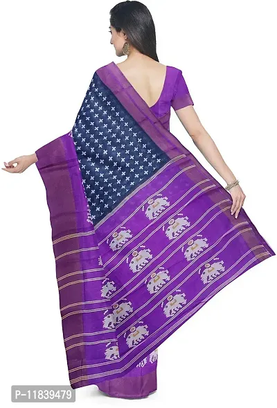 Beautiful Art Silk Saree with Blouse piece-thumb3